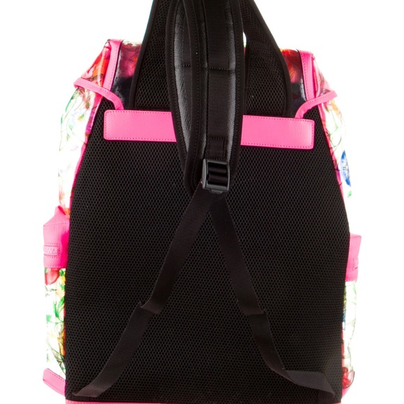 GUCCI pvc flora print backpack - Picture 3 of 5